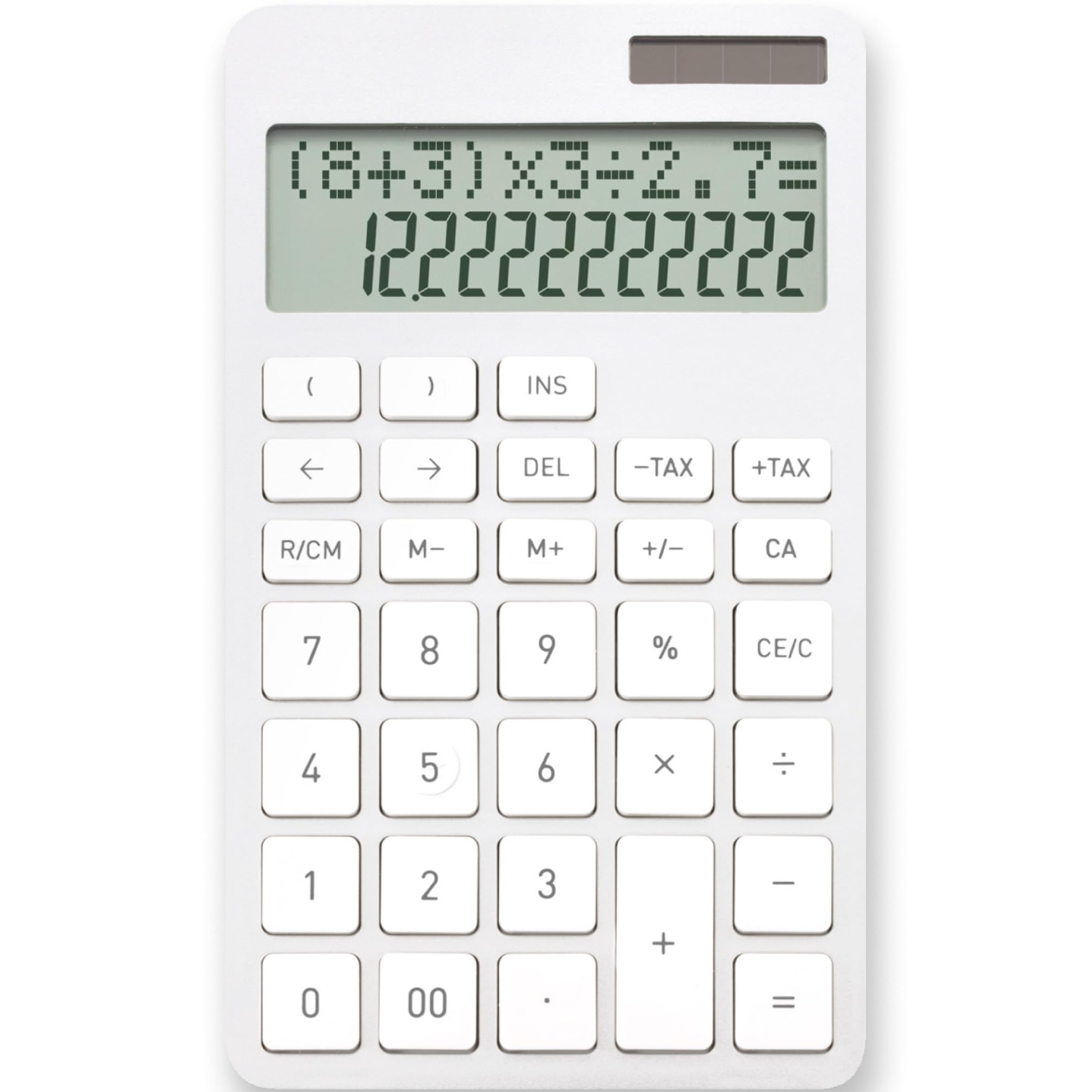 

Asuka Formula Display Calculator Calculation C1258W Calculator, () Capable, White, білий