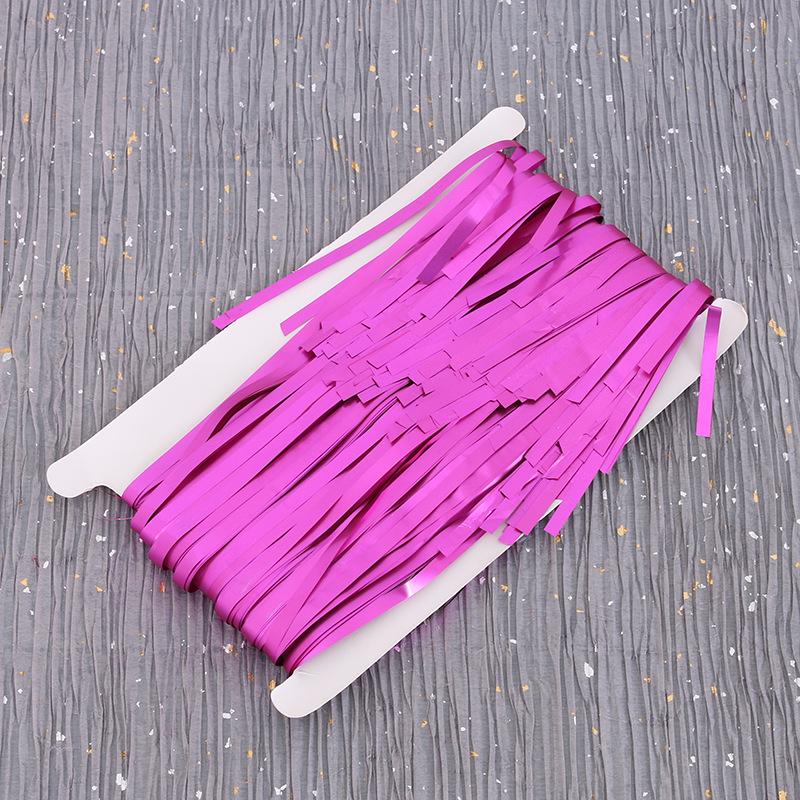 Matte Fringe Backdrop: 1x2m Birthday Party & Wedding Decoration