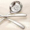 Cartoon Kapybala Stainless Steel Tableware Flat-Bottomed Spoon Chinese-Style Tablespoon For Children Thickened Soup Dinnerware
