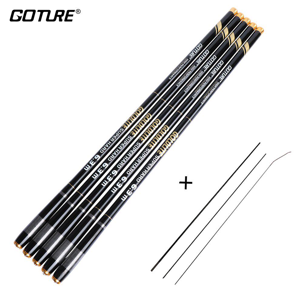 Телескопическая удочка Goture GOLDLITE 3,6-7,2 м 2/8 3/7, жесткая ...