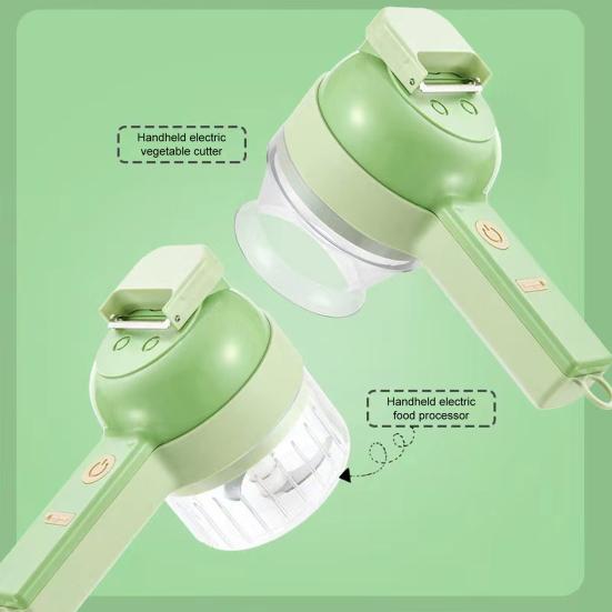 Mini Garlic Chopper Electric Vegetable Cutter Portable Garlic Ginger Crusher