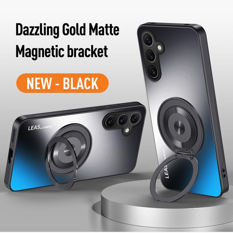 For Samsung A05 A06 A14 A15 A16 A35 A36 A56 A24 A34 A54 A25 A35 A55 A17 Magnetic Ring Stand Back Phone Case Ring Protect Cover