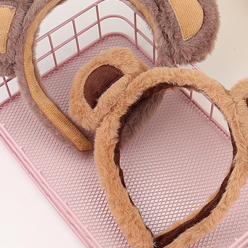 Furry Little Bear Hair Hoop Party Cosplay Cartoon Headband Hairband Cute Headwea