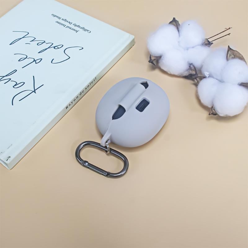 Shockproof Earbud Case with Precise Cutout Flexible Silicone Not Slip Surfaces Protector Comfortable for BC1