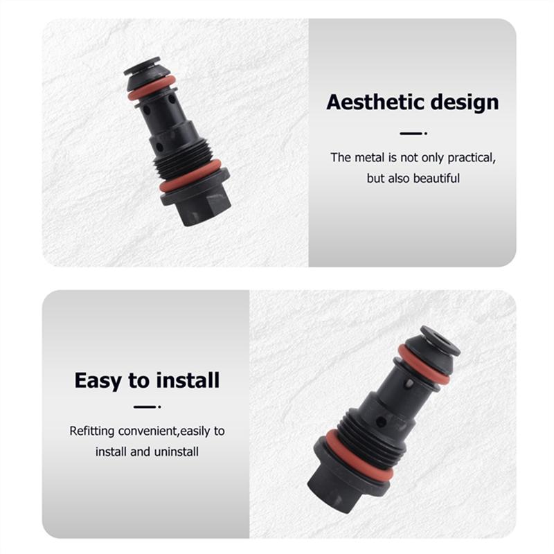 For Fuel Return Relief Valve Assembly 2PCS 294160-0200 2941600200 For Common Rail HP3 HP4 Pump