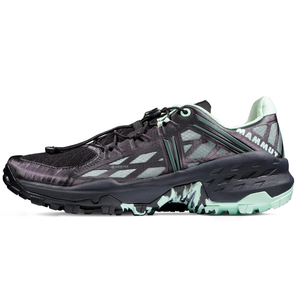 Mammut Sertig Trail Run TR Low GTX Jade Women's, 3030-05010, Black-Dark