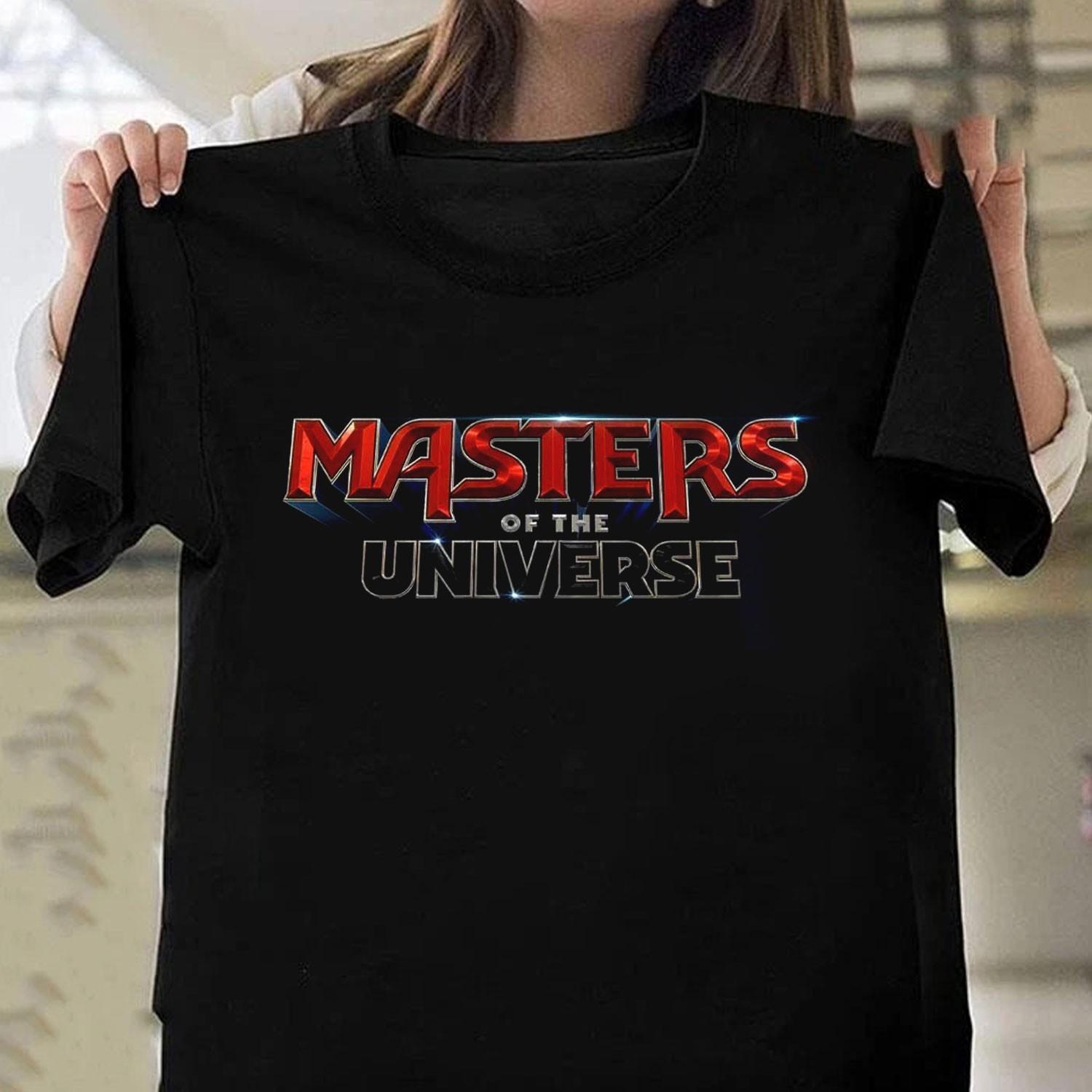 Masters Of The Universe Witness How He Became He-Man Movie Logo T-Shirt XXXL