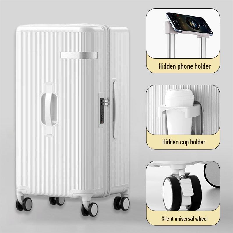 

20-inch Silent Universal Wheel Multifunctional Cabin Suitcase for College Students 20-inch