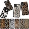 Cover for Samsung Galaxy A36 A17 A26 A07 A35 A54 A53 A13 A33 A34 S8 S9 S20 S21 FE S10 Plus Phone Case Leopard Cow Print Snake