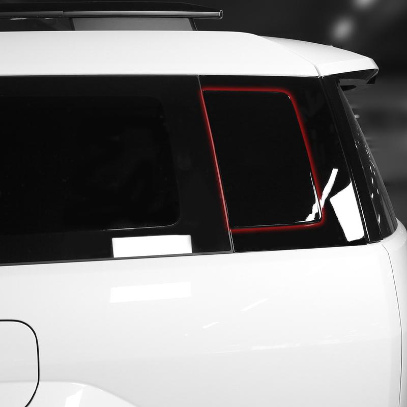 For Hyundai Santa FE MX5 2024-2026 Car Tuning Black Car Window C Pillar Posts Trim D Pillar Posts Cover Exterior Accessories