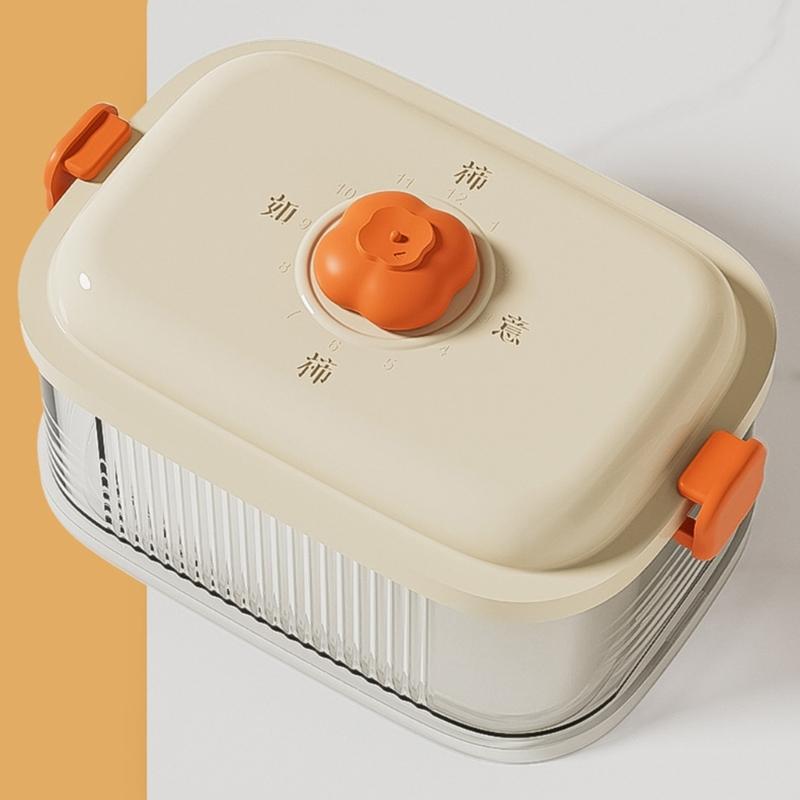 Clear Stackable Storage Jars Secure Seals Designs Space Saving Kitchen Organization