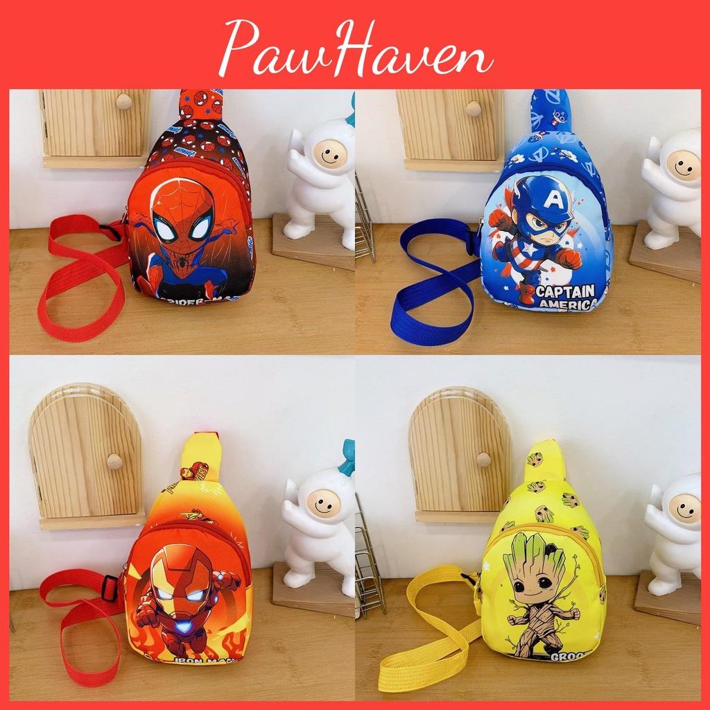 The Avengers Mini Chest Bag With For Kids Outdoor Casual Fashionable Lightweight