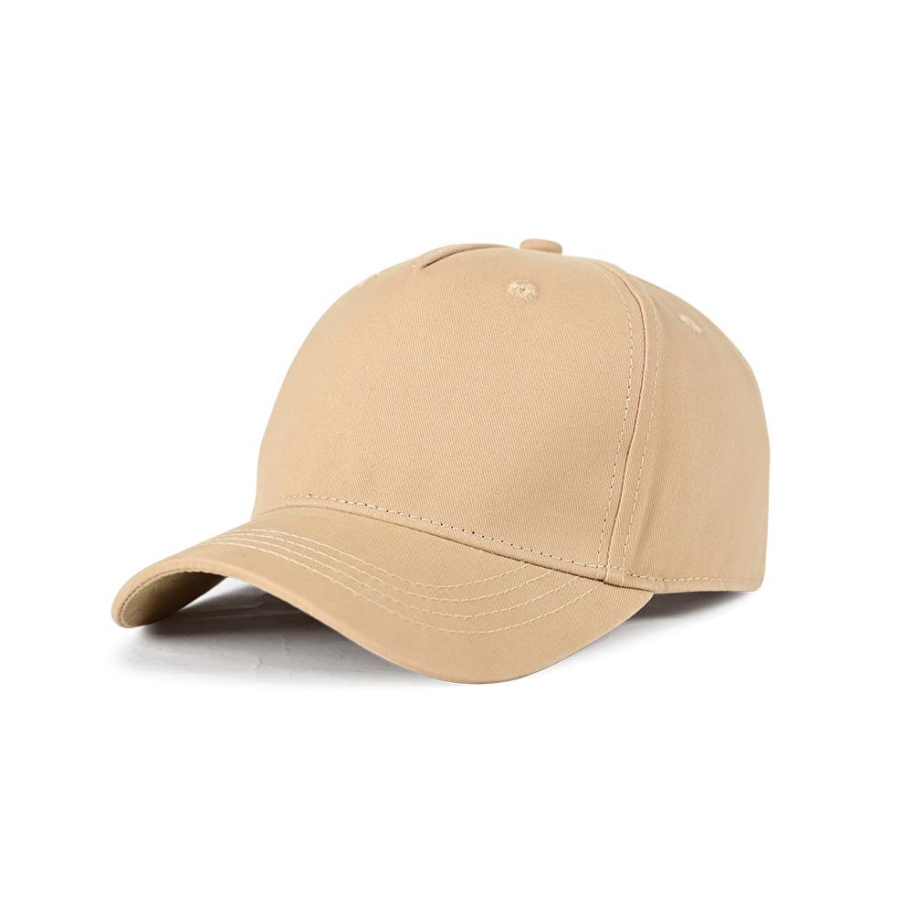 Wholesale Solid Color No LOGO Letters Cotton Hat Black White Hat Baseball Cap Fashion High Quality Men Visor Lady Leisure SunHat