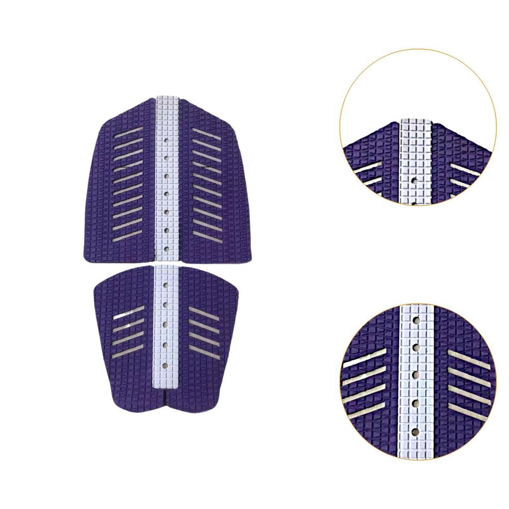 6x Surf Traction Pads Nonslip Accessories for Paddle Board Surfing Longboard