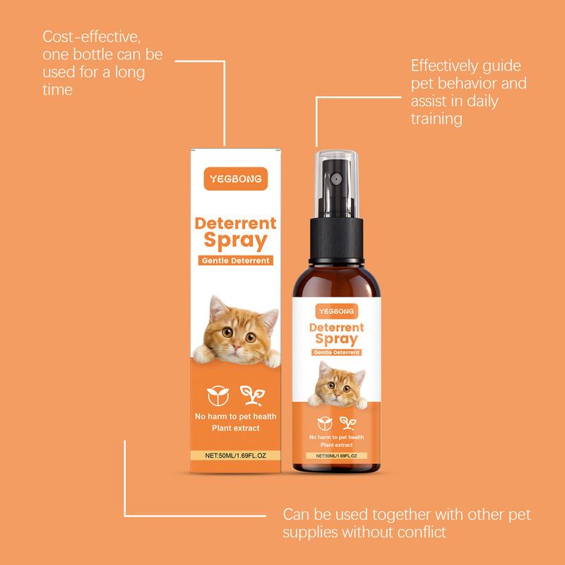 50ml Pet Training Spray For Attractant Furniture Protection Stop Cats Biting Scratching Gentle Safe Effective Pet Training Spray