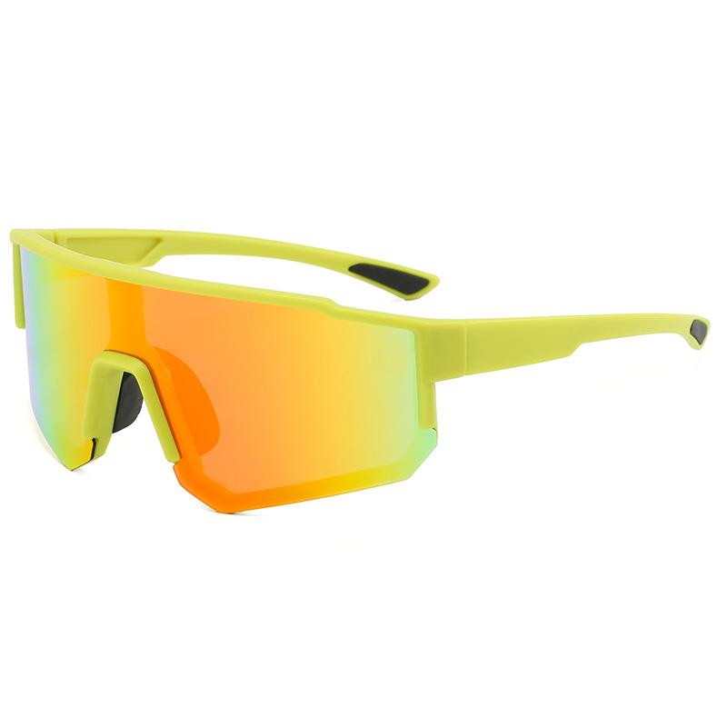 Sports Cycling Glasses Bicycle Polarized Sunglasses Men And Women One-piece Sports Windproof Sunglasses 9958