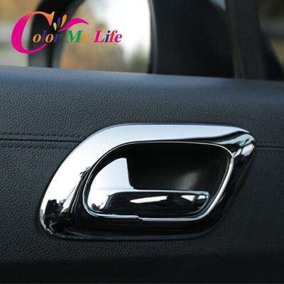 Color My Life ABS Chrome wewnętrzna osłona klamki drzwi ochrona wykończenia naklejki dla Peugeot 3008 2013 2014 2015 akcesoria