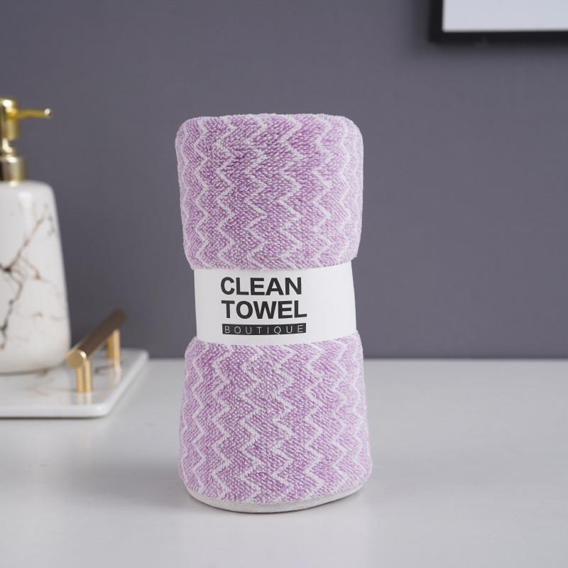 Coral Fleece Face Towel For Home Use Thick Absorbent Soft Adults Gift Collection