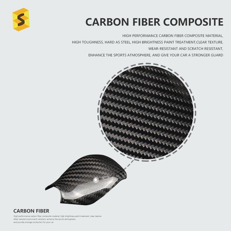 Carbon Fiber Car Gear Shift Cover G29 G20 Car Decoration Carbon Gear Knob for BMW X5 Z4