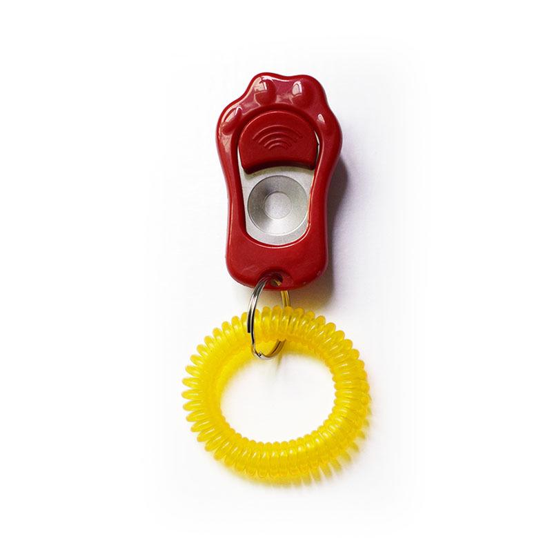 

Adjustable Three-Level Dog Training Clicker Artifact красный