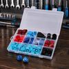 77pcs High Low Side Dust Cap Set Valve Core Port Caps  For R12 R134A System Repair