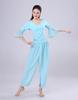 White Butterfly Dance Yoga Set: Gauze Sleeve Chiffon Costume for Women