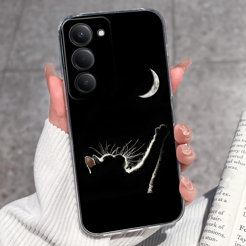 Capa Para Redmi 15 13 12 15C 14C 13C 12C 10C 14R 13X 10A 10X Capa de Celular com Padrão de Cédula Capa de Silicone Transparente Antiderrapante Para Redmi Capas Bumper