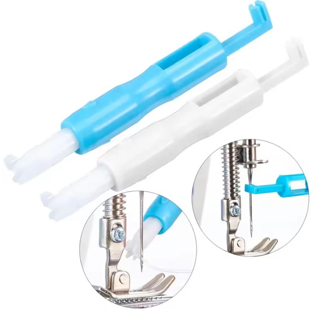 1pc-Automatic Needle Threader DIY Tool Home Hand Quick Sewing Machine Device Thread Auto Needle Cross Stitch Sewing Accessories