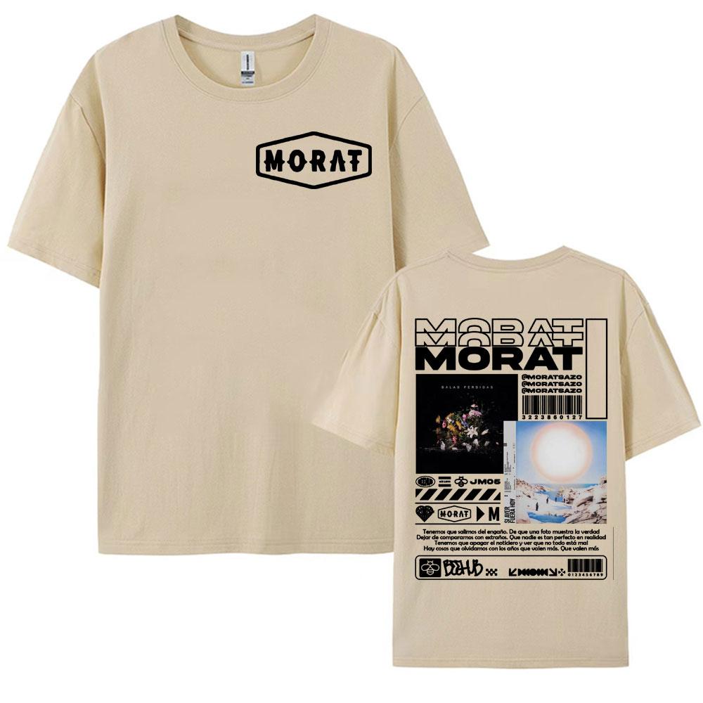 Rock Band Morat Album Graphic Tshirt for Men Hip Hop Style Fashion Vintage T Shirts Unisex Harajuku Casual High Quality T Shirt