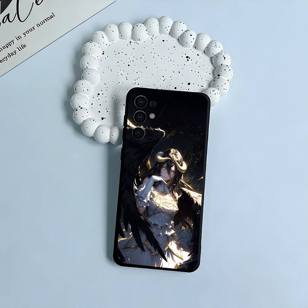 

O-Over-lord Black Soft Silicone Phone Case for Samsung S25, S24, S21, S22, S23, S30, Ultra, S20, Plus, FE, Lite Samsung S20ULTRA5G