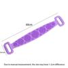 Body Sponge Silicone Brushe Bath Towels Scrubber Rubbing Back Peeling Massage Shower Belt Extended Skin Clean Brushes Bath Brush