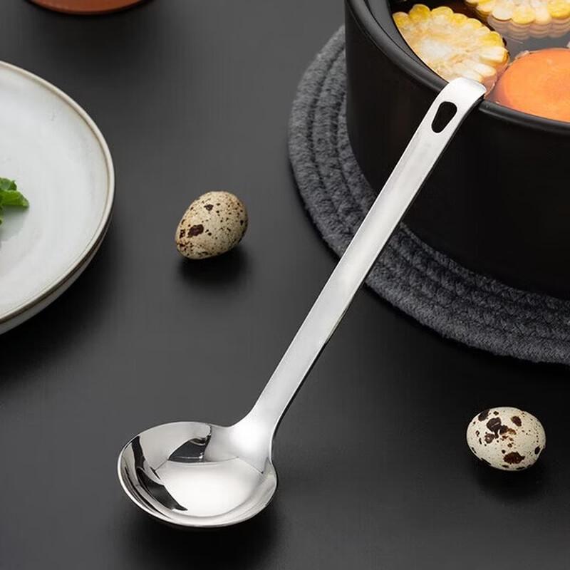 COODORA 316L Stainless Steel Large Serving Ladle