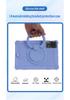 Kids Funda Case For Blackview Tab 90 WiFi 2024 10.92 Inch 360 Rotating Stand Cover Soft Silicone With Handle Grip Shoulder Strap