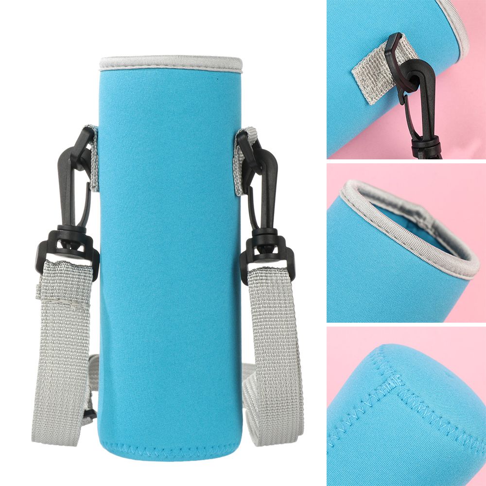 Pouch With Strap Portable Vacuum Cup Sleeve Water Bottle Case Cup Sleeve Water Bottle Cover