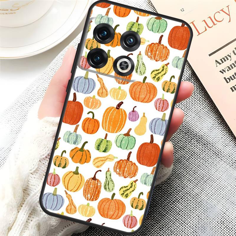 

Autumn Pumpkins Cover For OnePlus Nord 4 3 CE 2 Lite N20 N10 N30 OnePlus 13R 13s 13 12R 10T 12 11 10 Pro Case OnePlus Nord N10
