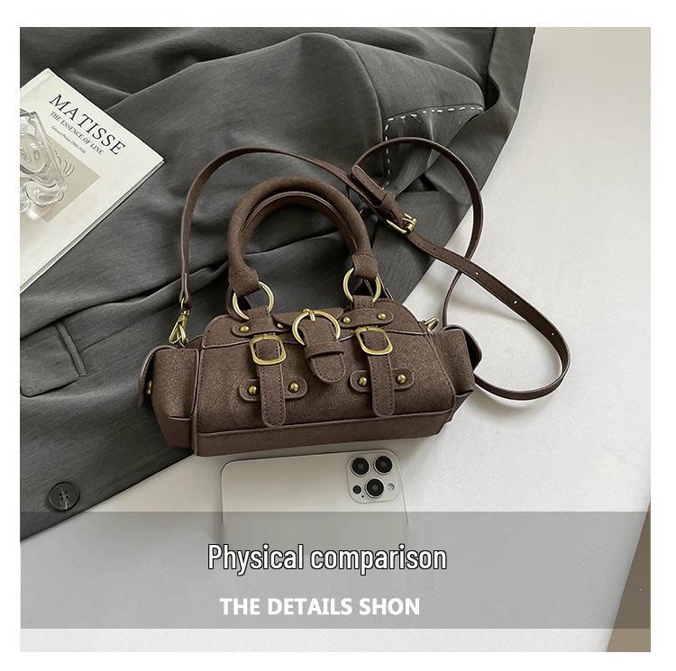 Niche Design Large Capacity Women's Crossbody & Shoulder Handbag - Autumn/Winter 2025, European & American Style
