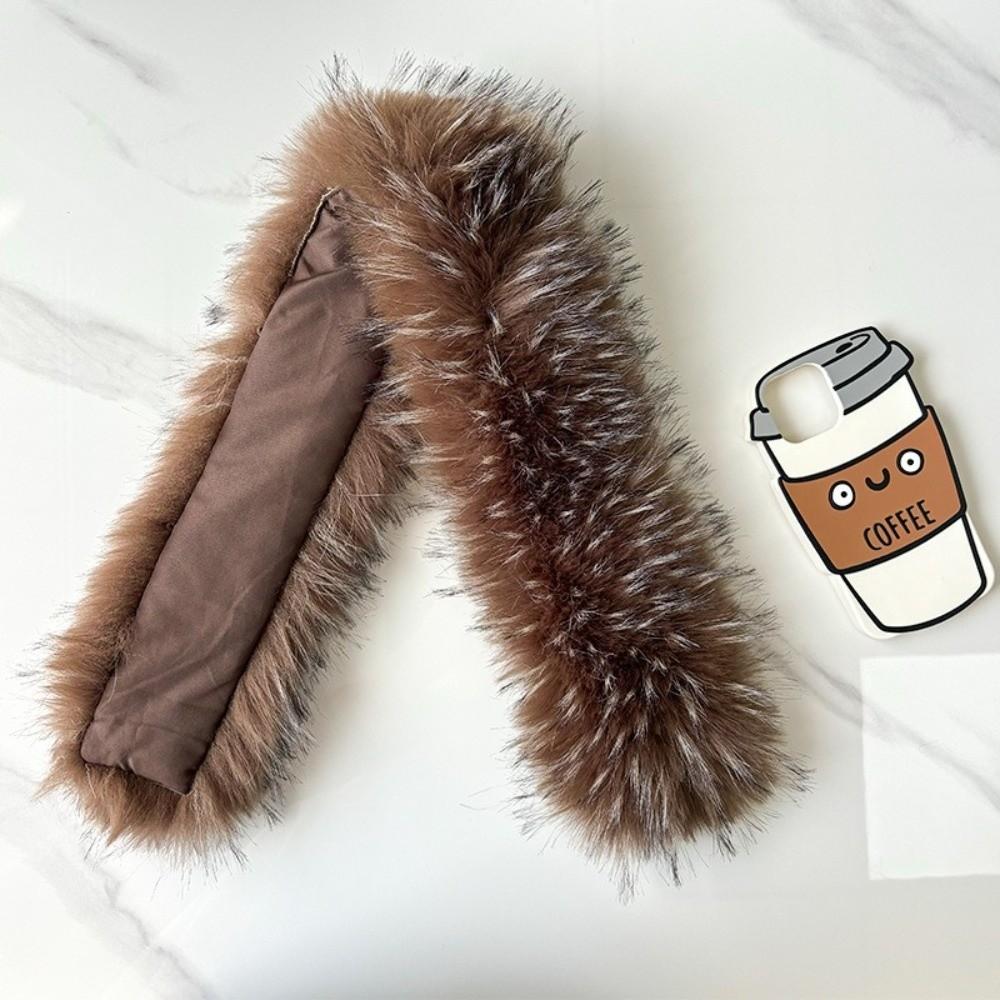 Detachable Collar Faux Fur False Collar Imitation Fur Artificial Fur Collar Faux Fur Collar Winter