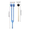 A96I-L69A 256 Hz Stimmgabel - Heilinstrument Mit Hammer Ein Reparaturwerkzeug Menschliches Biofeld Diapa Son(Gold) Langlebig Einfach Rein