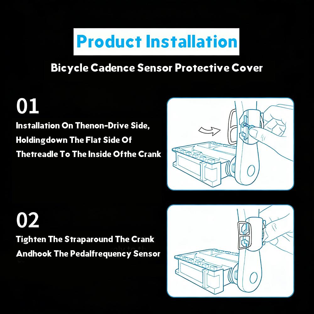 1/2/4PCS Bicycle Computer Cadence Speed Sensor Silica Gel Protective Case Bike Sensor Cover Compatible Garmin Igpsport Magene2