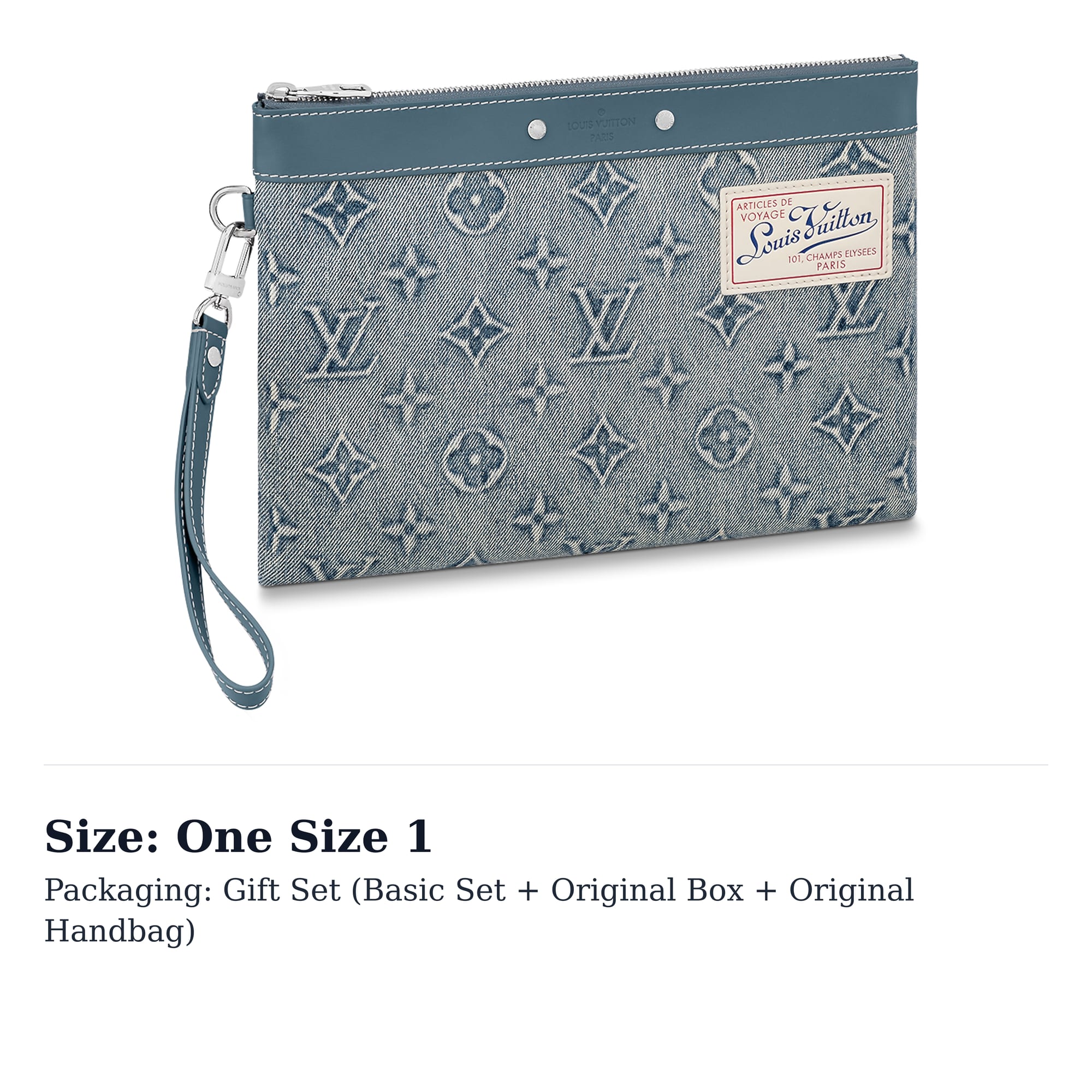 LOUIS VUITTON Pochette To Go Canvas