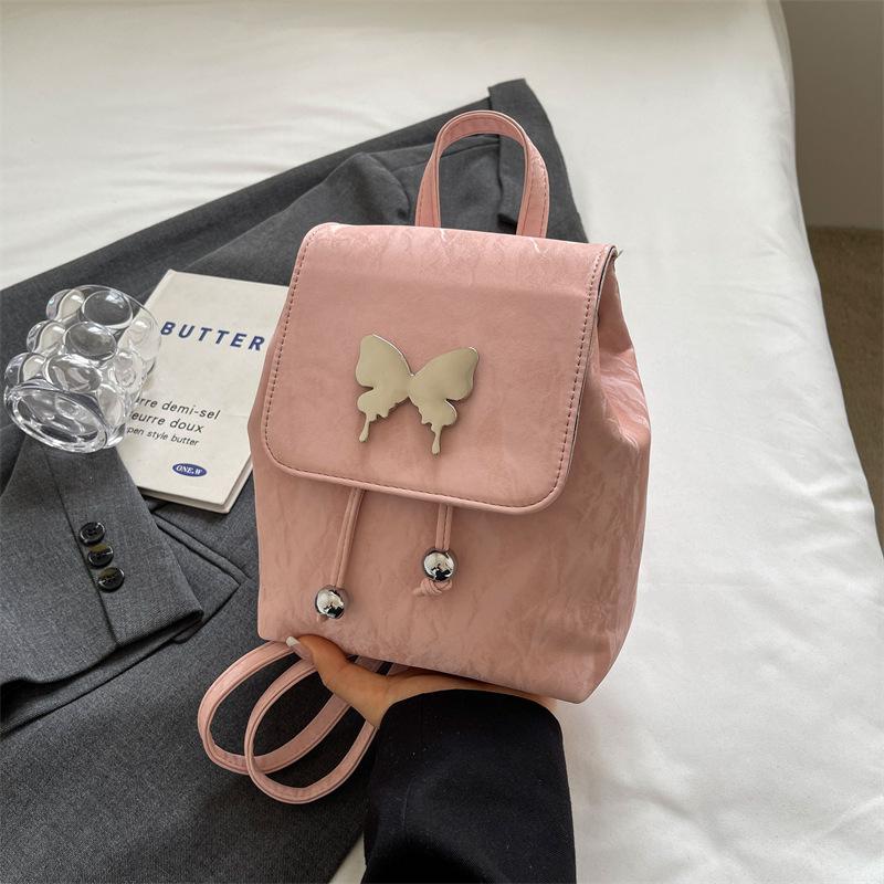 

This year, the popular super fire butterfly backpack women s 2024 new fashion casual draw with handbag versatile small backpack