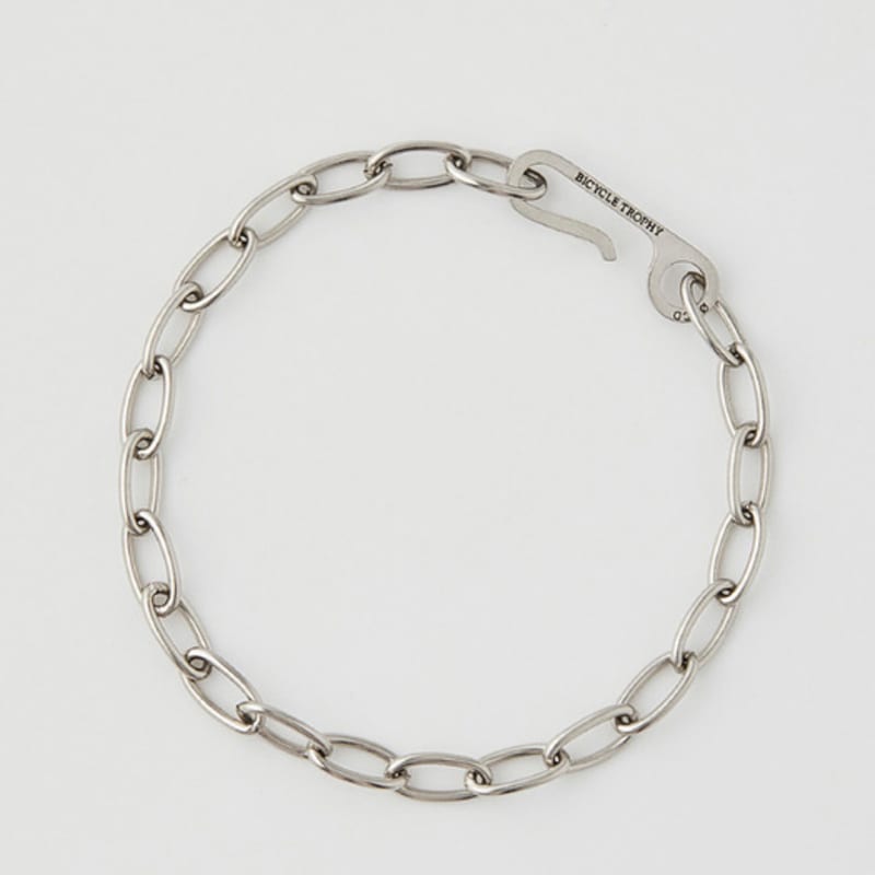 BICYCLE TROPHY S.S. Chain Bracelet 26 (Thin Type / All Surgical Steel)