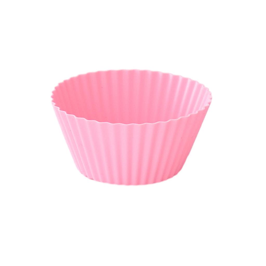 Round Silicone Muffin Baking Mold