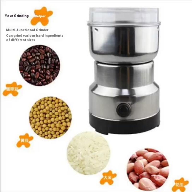 304 Stainless Electric Grinder Eight Page Blade Electric Fast Grinding Multifunction Smash Machine Rice Beans Home Blender