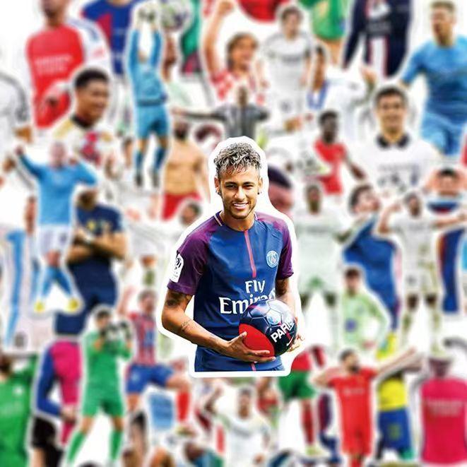 100PCS World Cup Stickers - Football Stars Ins-style Decals