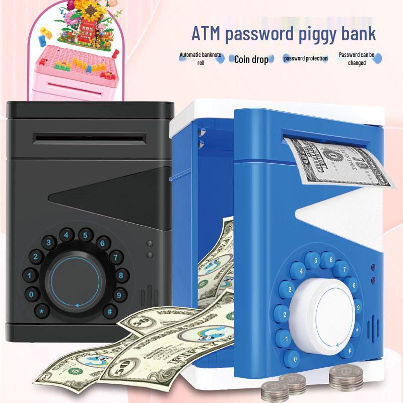 Cross-Border Creative Password-Protected Piggy Bank Toy for Kids