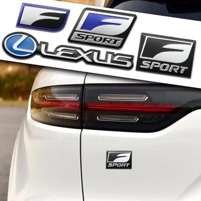 Aluminium Autoaufkleber Kofferraumemblem Dekorative Plakette für RX NX GS IS200 IS250 CT200H GS300 NX300H RX400H NX200t ES250 GS350