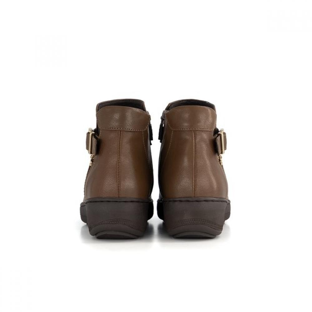 Daks Women S Ultra Light Ankle Fur bootS dlb505lS20  Brown 