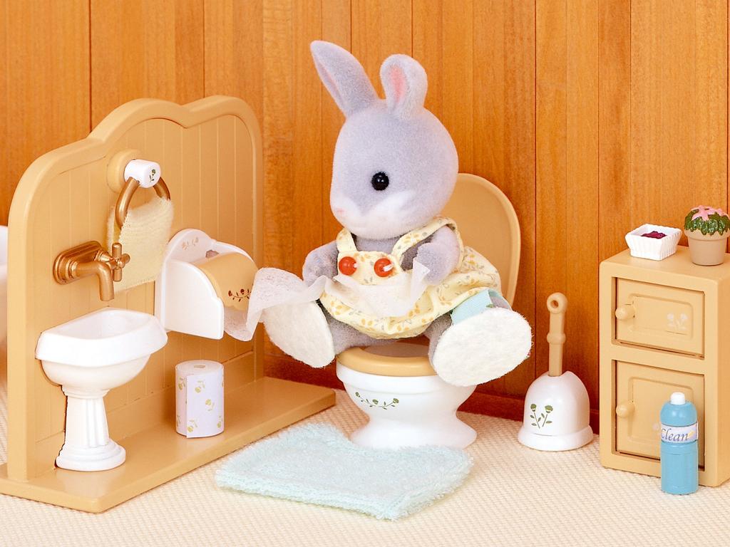 Sylvanian Families Toilet Set