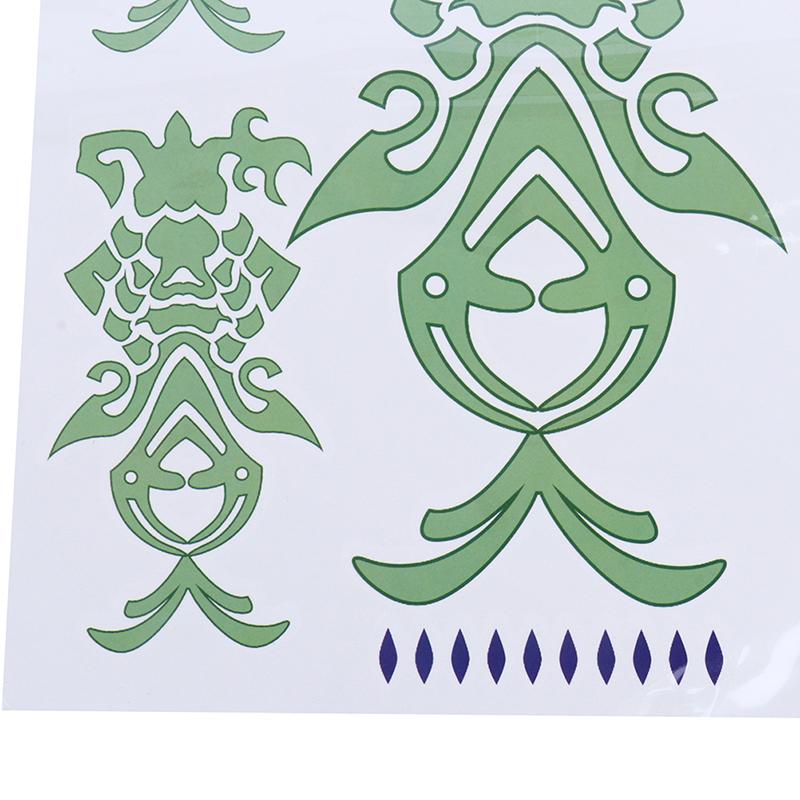 

Аниме Genshin Impact Наклейка Косплей Реквизит Xiao Аксессуары Водонепроницаемые Татуировки Наклейки Аксессуары Для Вечеринок